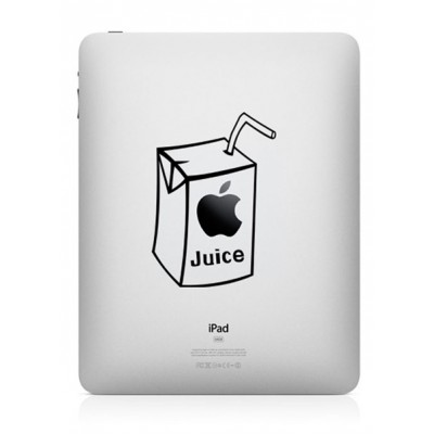 Apple Juice (2) iPad Aufkleber iPad Aufkleber